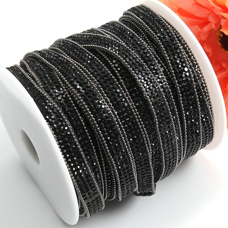 Kavatar Wholesale Trim Hotfix Trimming Theme Rhinestone For Clothing Buyers For Garment Accessories Banding Hotfix Trime