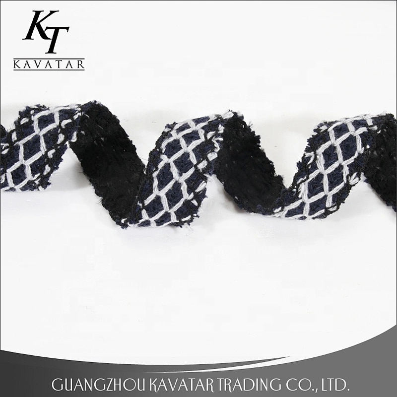 Decorative Moire ribbon Red woven ribbon