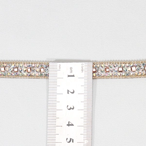 1cm Accessories Ball Decorated Rhinestone Beaded Hotfix Transfer Trim for Clothes Shoes etc