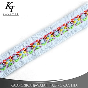 Wholesale Customized Ethnic Style Color Embroidery Ribbon