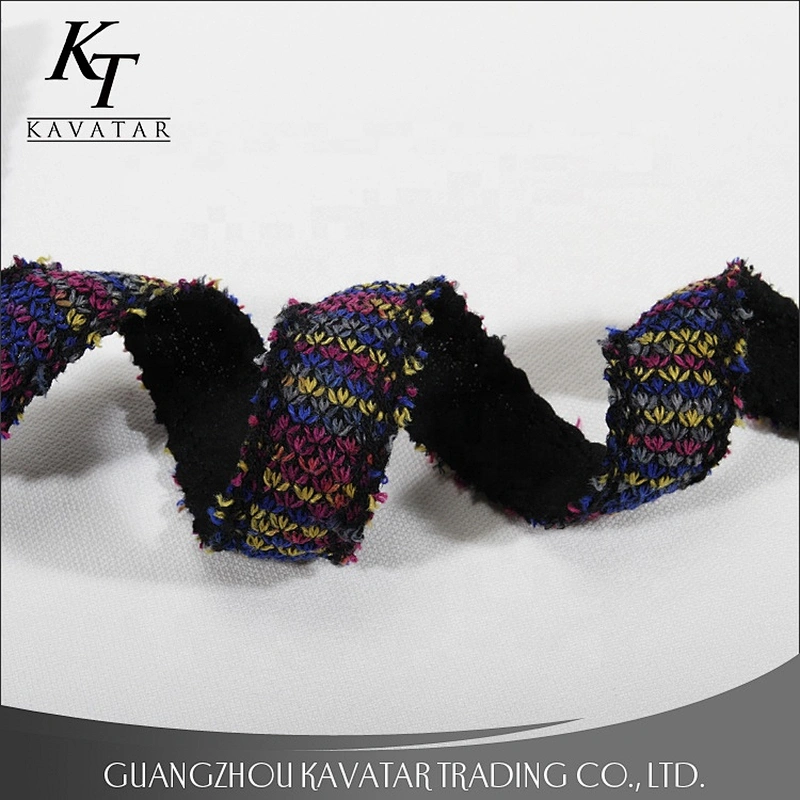 Fashionable ethnic embroidery ribbon lace trim for garment
