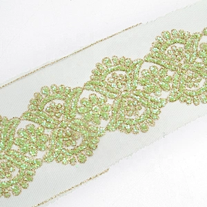 Fashion hand bronzing manual bar code lace clothing accessories