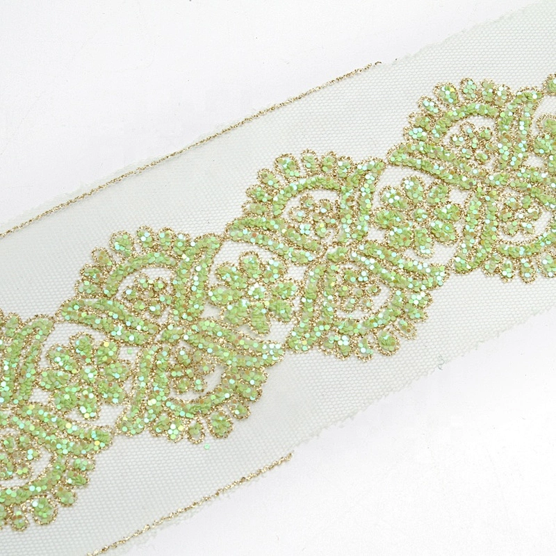 Fashion hand bronzing manual bar code lace clothing accessories