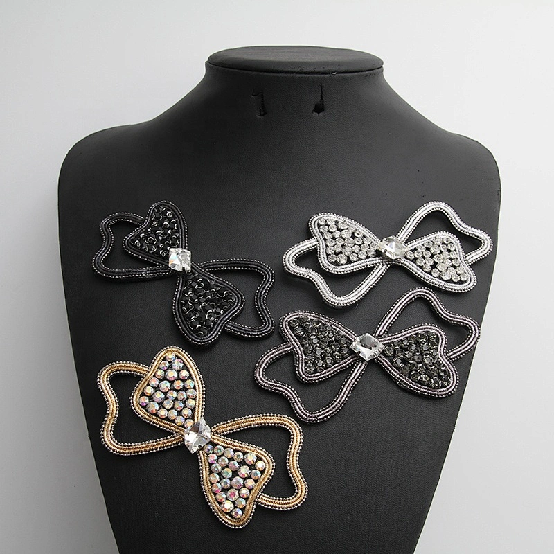 Patch star applique 3d rhinestones patches Sew on patches custom Tie for clothing cowboy clothing