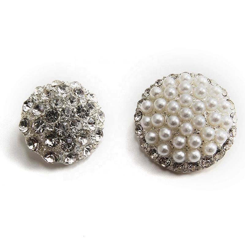 Coat buttons,New rhinestone buttons crystal pearl clothing diamond buttons,brooch