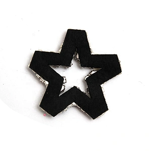 Christmas Cherry Flower Decorative Sew on Rhinestone Beaded Patches Wholesale patches for clothing