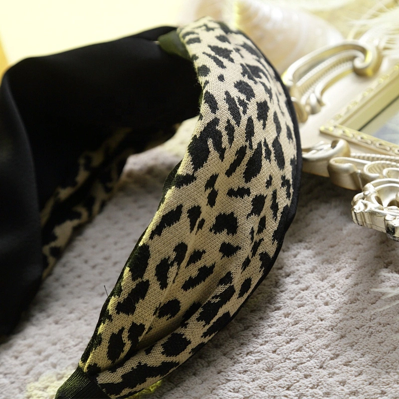 Fashion headbands 2020  baroque headbands  Han edition leopard grain    designer headbands