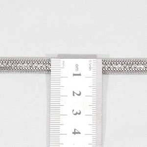 Kavatar Wholesale Custom Design Accessories Chain Beaded Rhinestone Hotfix Trim