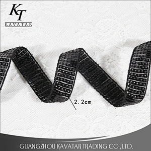 2.2cm width mini sequin trim tape wholesale