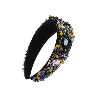 Korean fashion goes with everything fashion headbands 2020 headbands for girls hair accessories  headband rhinestone