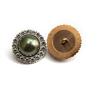 Clothing accessories set diamond buttons, clothing coat accessories buttons wholesale