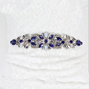 top selling purple rhinestone applique