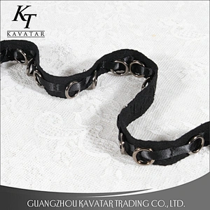 High Quality Polyester Herringbone Trim Tape With Accessories Hook For Decorative Pants