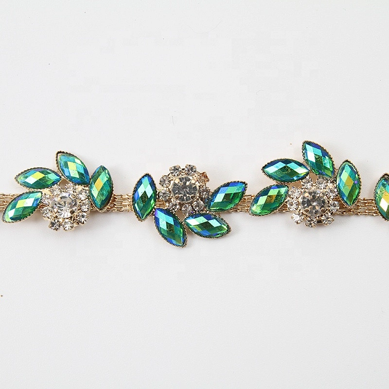 Kavatar rhinestone chain crystal rhinestone chain trim