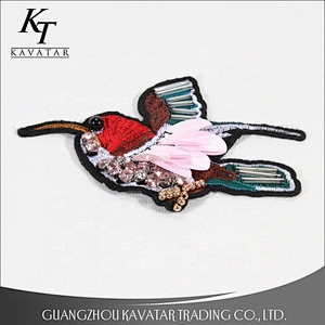 Wholesale 8x11cm mini embroidery pattern patch sew on clothing
