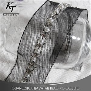 Wholesale 5cm Wide Beaded Tape Diy Wedding Decoration Materials Lace Trim