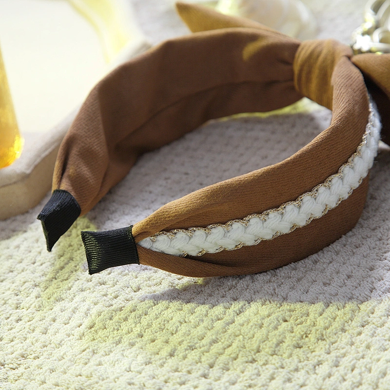Fashion headbands 2020 baroque headbands  ,Korean version of winter plush party fashion headband