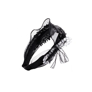 wholesale rhinestone hair trim girl party Bow hair hoop accessories women headbands Fashion designer hair headband