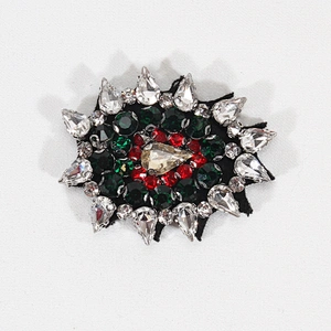 Kavatar custom design rhinestone beaded patches