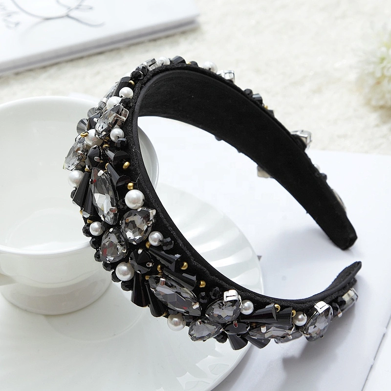 Fashion headbands 2020 korean version of The European and American style  hair accessories headband rhinestone headbands