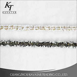 Wholesale mini embroidery ribbon of garment