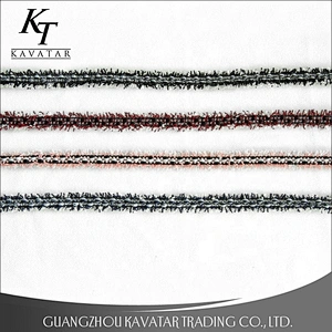 Fashion embroidery ribbon wholesale colorful ribbon tassel trimming