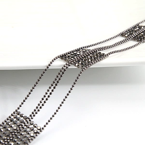 Kavatar Wholesale Cheap Rhinestone Trim Rhinestone Fashion  Hotfix trim Theme Rhinestone Of Clothing Iron on Trims