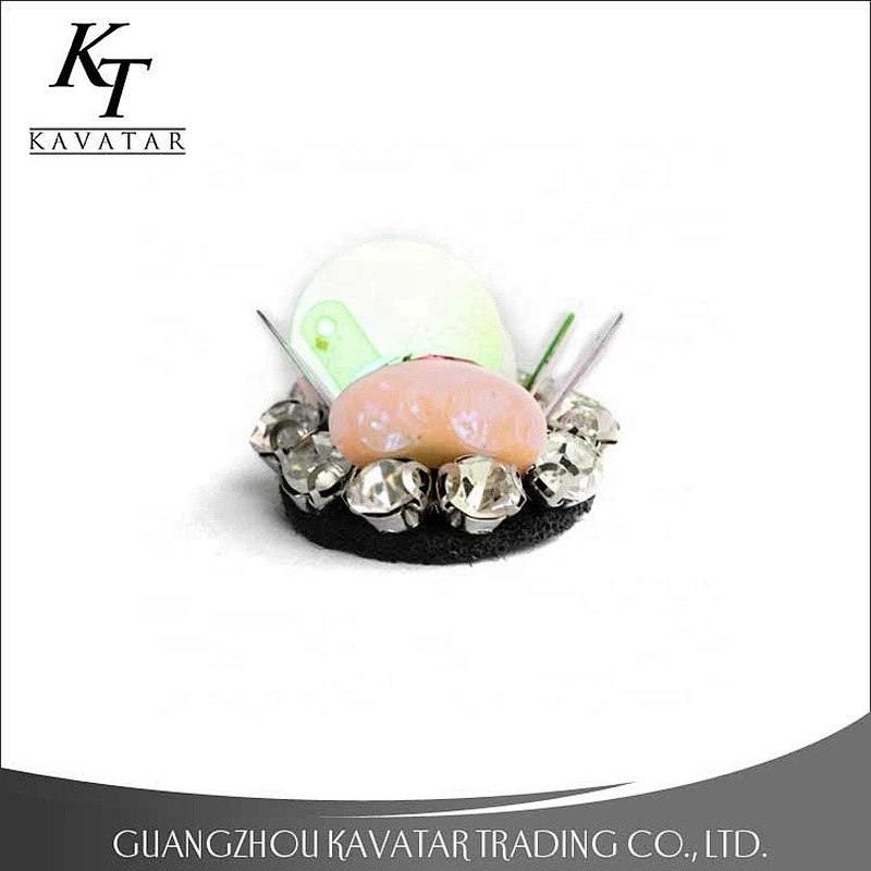 Handmade Artificial 4cm 3d Sequin Flowers For Decorative