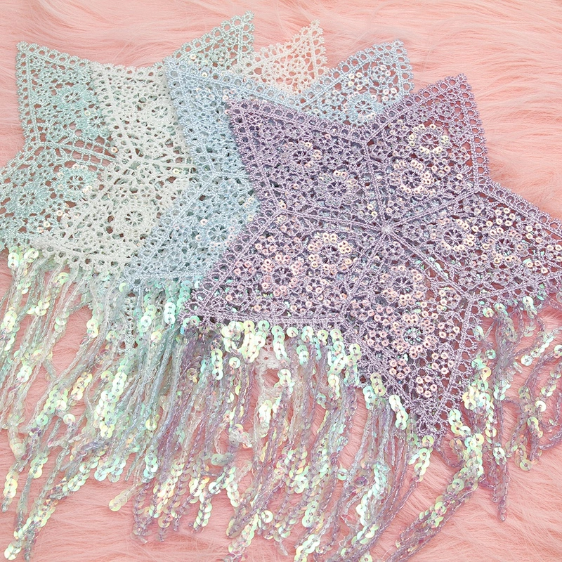 Spot supply of water - soluble embroidered beads clothing accessories bags, shoes, hats, wedding dress department