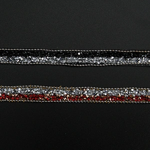 Kavatar Wholesale Accessories Chain Beaded Rhinestone Hotfix Trim Garment Accessory Custom Design Iron on Trims