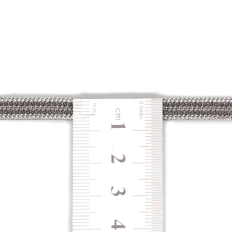 Chinese Supplier Decorative Hot Fix Accessories Chain Edging Clothing Trim for Garments Shoes