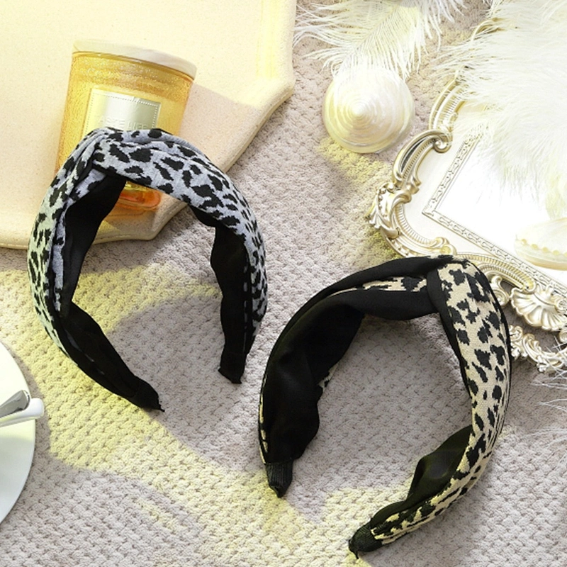Fashion headbands 2020  baroque headbands  Han edition leopard grain    designer headbands