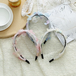 Headbands for women 2020   fur headband  for girls hair accessories  Butterfly floral hairband beaded headband