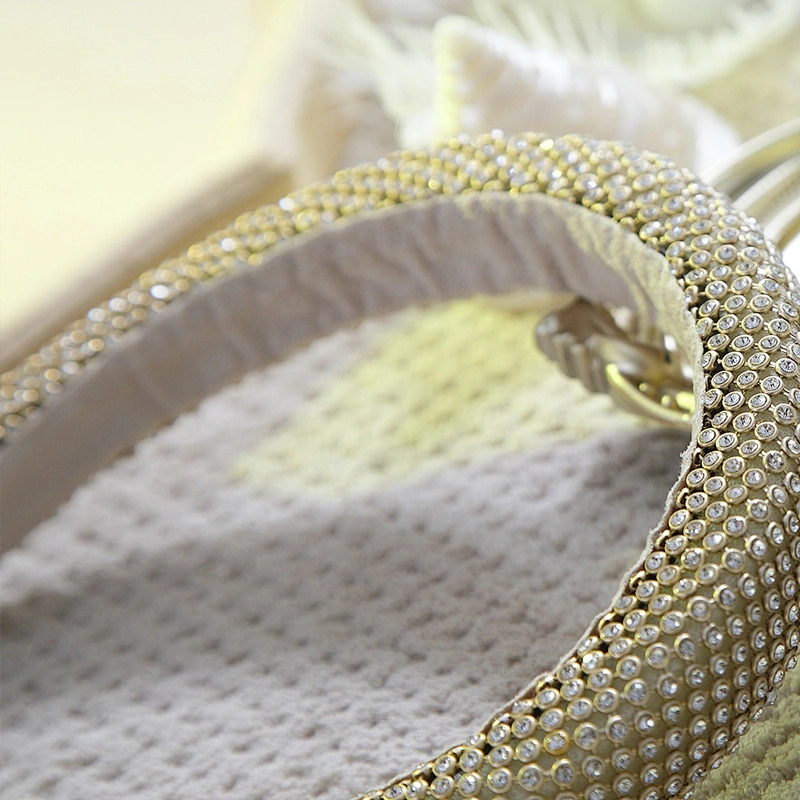 Wholesale simple fashion joker Mesh rhinestone headband  pressure hair like women bling party Korea girl accessories hair band