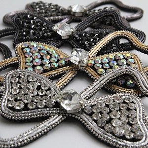 Patch star applique 3d rhinestones patches Sew on patches custom Tie for clothing cowboy clothing