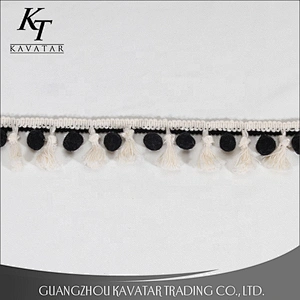 New arrival garment decoration pom pom ball tassel,wholesale trim for home textiles accessories