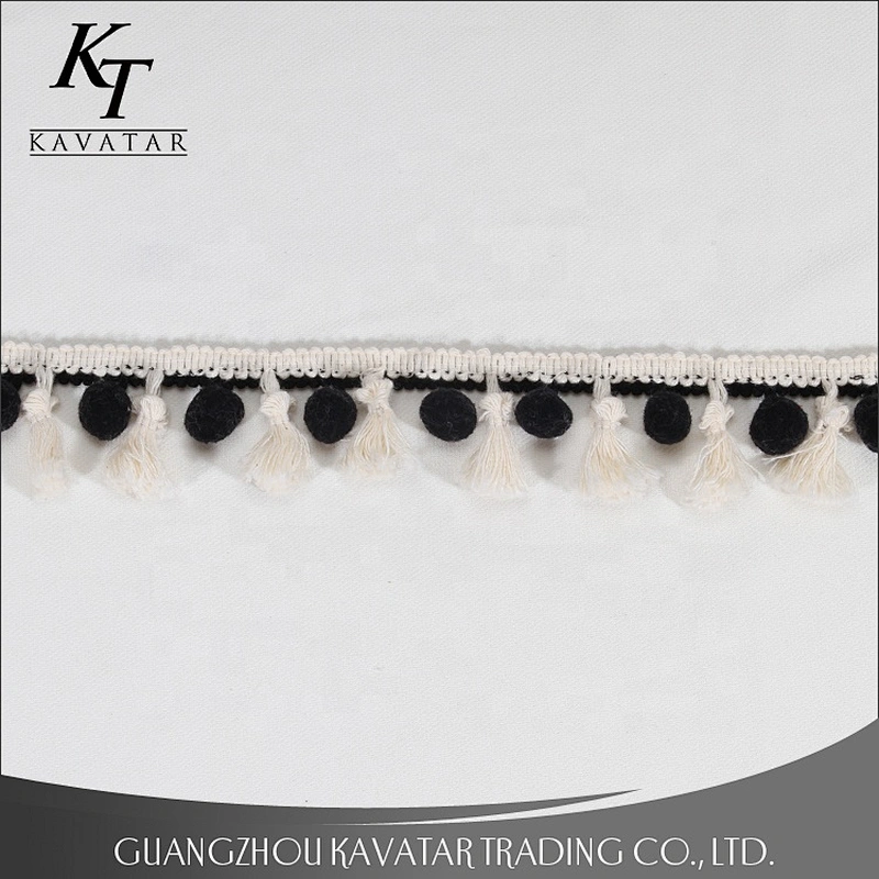 New arrival garment decoration pom pom ball tassel,wholesale trim for home textiles accessories