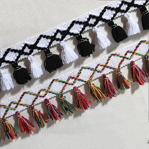 Kavatar Popular High Quality Tassel Fringe Trims For Bags