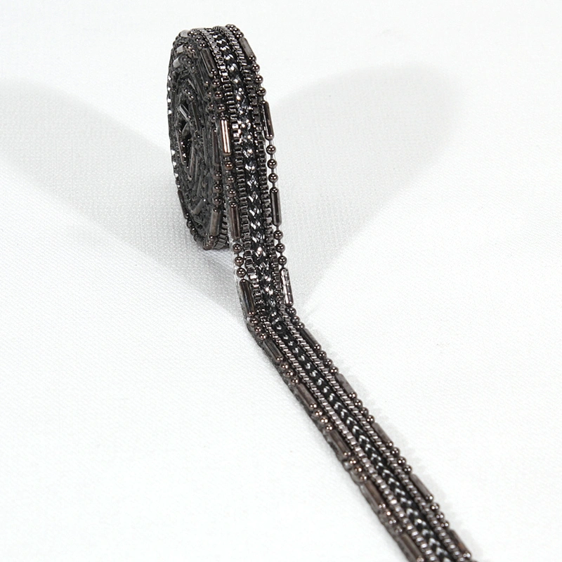 New Garment Decoration Accessories Beads Rhinestone Chain Hotfix Transfer Ribbon