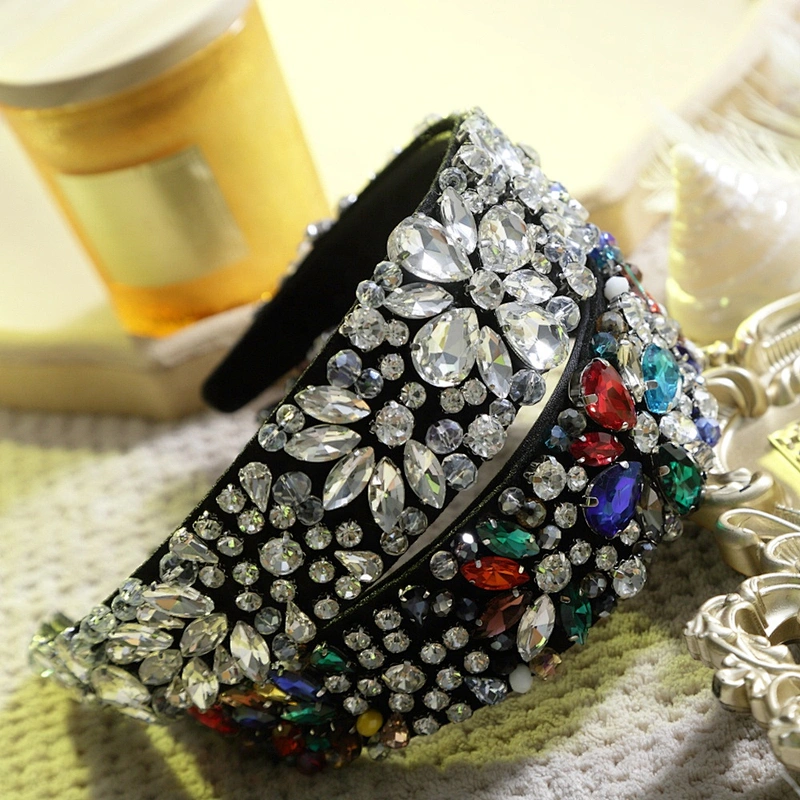 Headbands for women 2020 designer headbands European and American minimalist hair band ,rhinestone headbands