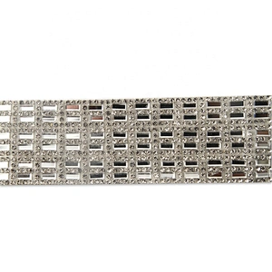 Kavatar  Wholesales Hotfix trimming rhinestone hotfix banding crystal diamond rhinestone transfer tape iron trimming
