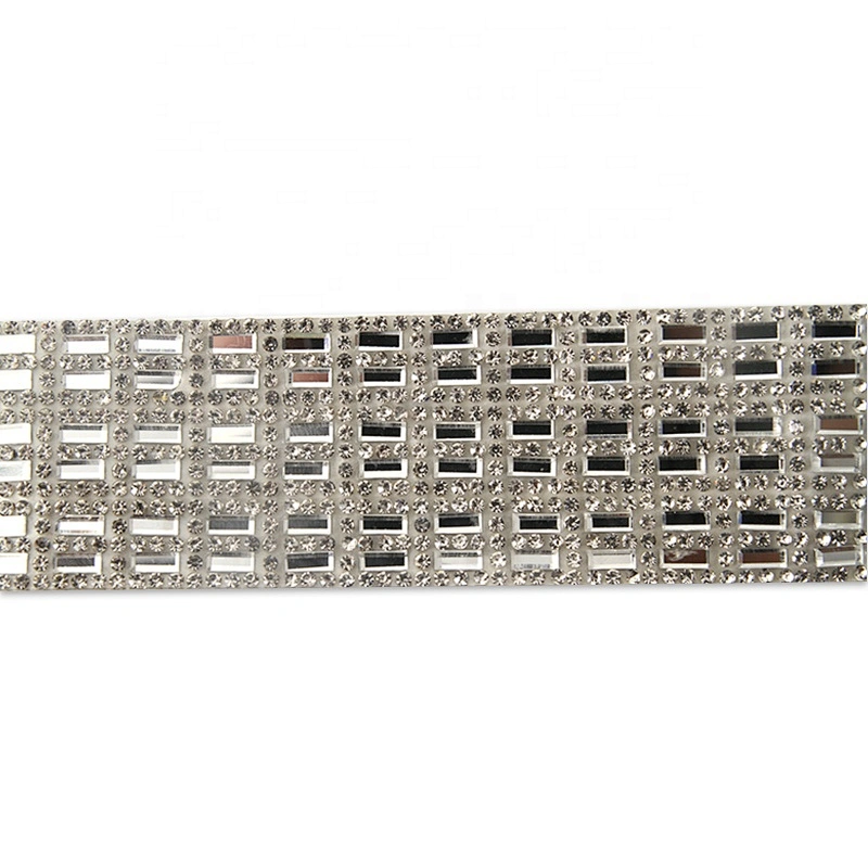 Kavatar  Wholesales Hotfix trimming rhinestone hotfix banding crystal diamond rhinestone transfer tape iron trimming