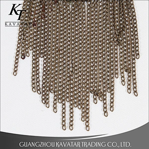High quantity Shoulder Decoration Crystal Rhinestone Accessories Chain Trim Patch For Jeans Garment