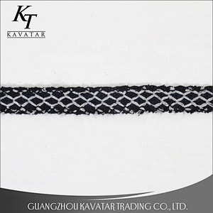 Decorative Moire ribbon Red woven ribbon