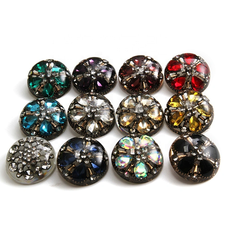 New rhinestone buttons crystal pearl clothing diamond buttons, coat buttons ,dress buttons