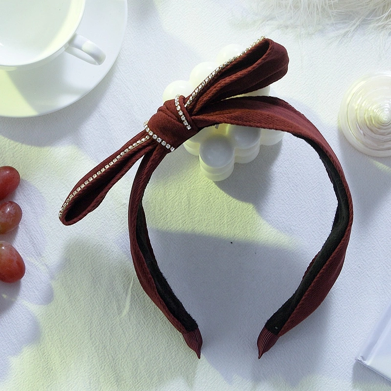 European, American and Korean  headbands for women 2020 winter butterfly  rhinestone headband  girls headbands