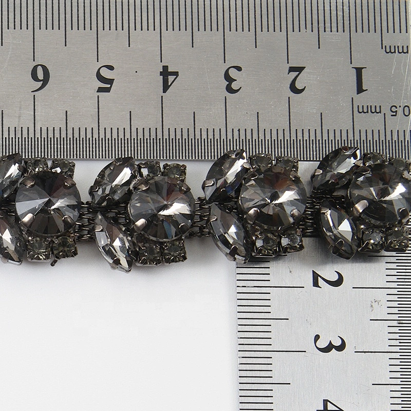 Kavatar Wholesale Rhinestone Chain Trim