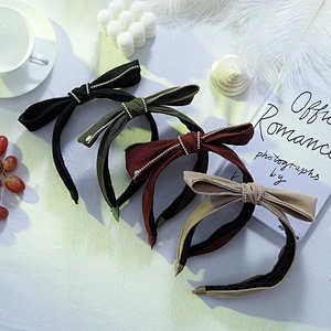 European, American and Korean  headbands for women 2020 winter butterfly  rhinestone headband  girls headbands