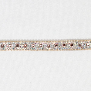 1cm Accessories Ball Decorated Rhinestone Beaded Hotfix Transfer Trim for Clothes Shoes etc