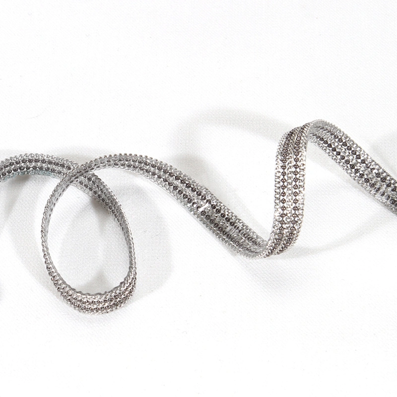 Chinese Supplier Decorative Hot Fix Accessories Chain Edging Clothing Trim for Garments Shoes